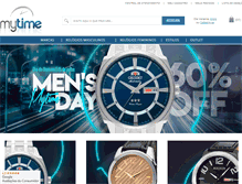 Tablet Screenshot of mytime.com.br