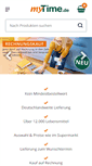 Mobile Screenshot of mytime.de