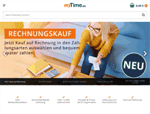 Tablet Screenshot of mytime.de